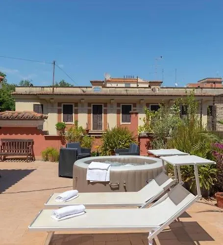 Penthouse With Jacuzzi Daire Roma